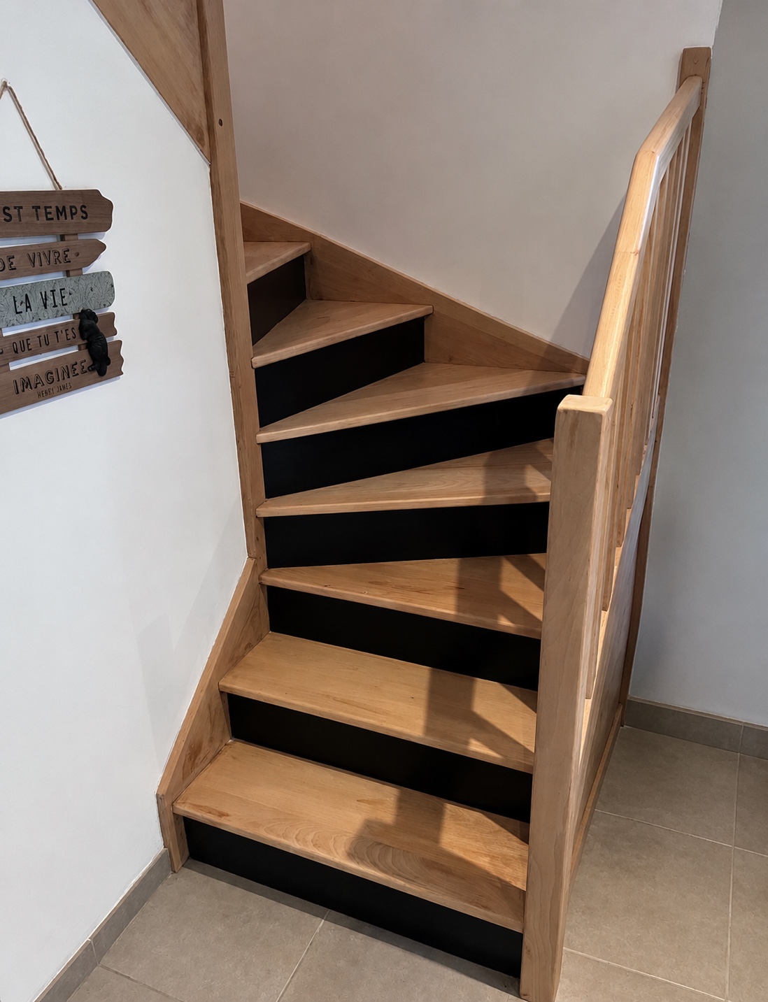 Escalier bois